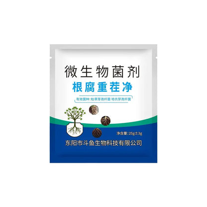 【200 g/500 g】Trattamento biologico per radici marce e terreno impoverito｜Agente microbico per prevenire l'appassimento e l'essiccazione delle piante｜Adatto a tutte le colture di frutta e verdura｜100 g per 60 l di acqua