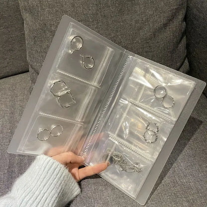 🌟 Bolsa de vedação para joias à prova de poeira, armazenamento portátil de joias em PVC transparente, antiferrugem, 2025