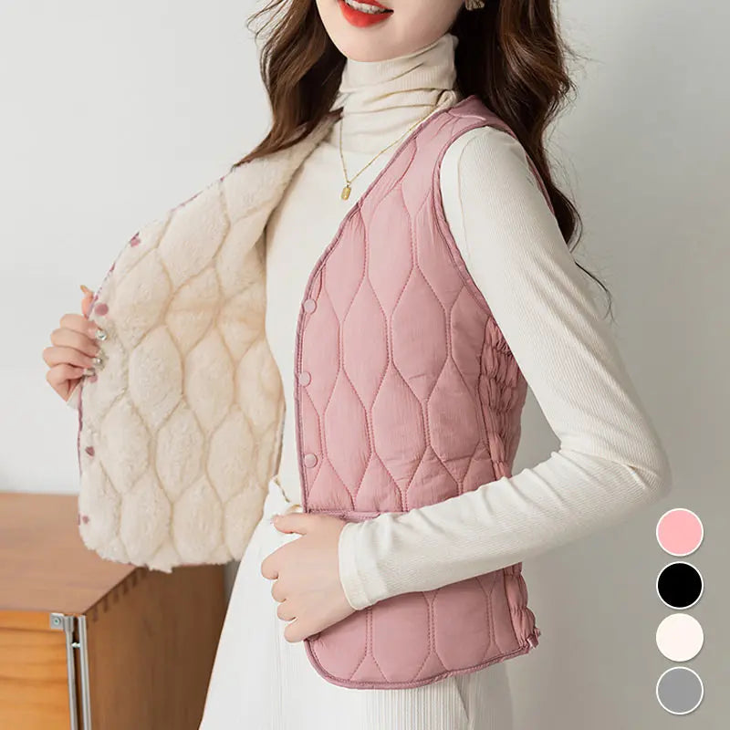 🔥【M-5XL】Casaco de lã confortável com botões