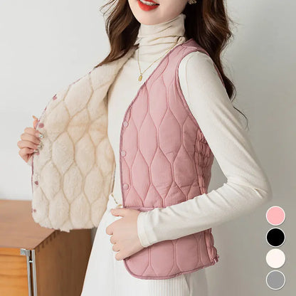 🔥【M-5XL】Casaco de lã confortável com botões