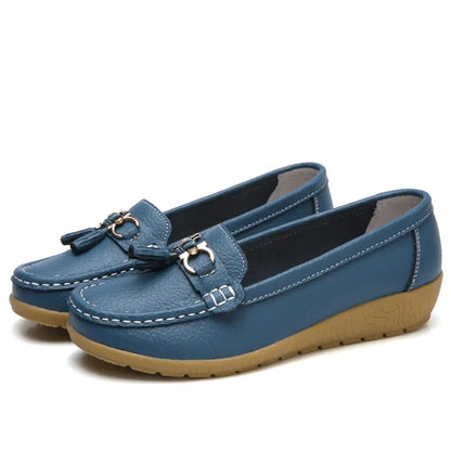 【Acquista 1 e ricevi 1 gratis】【35-44】Scarpe casual in pelle da donna alla moda 2025