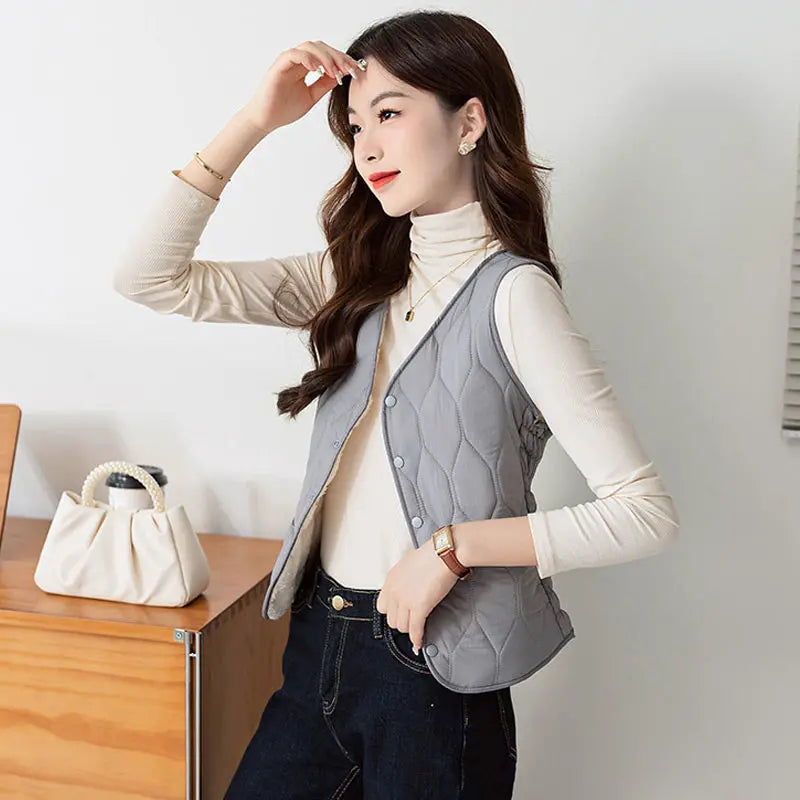 🔥【M-5XL】Casaco de lã confortável com botões