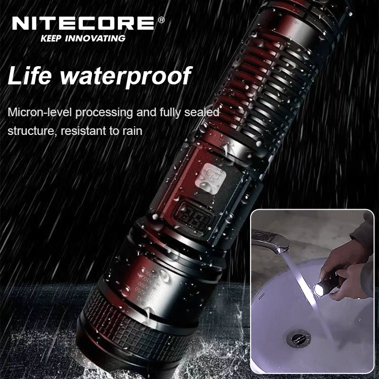 Neues Outdoor-Patrouillenlicht, leistungsstarke Taschenlampe mit großer Reichweite