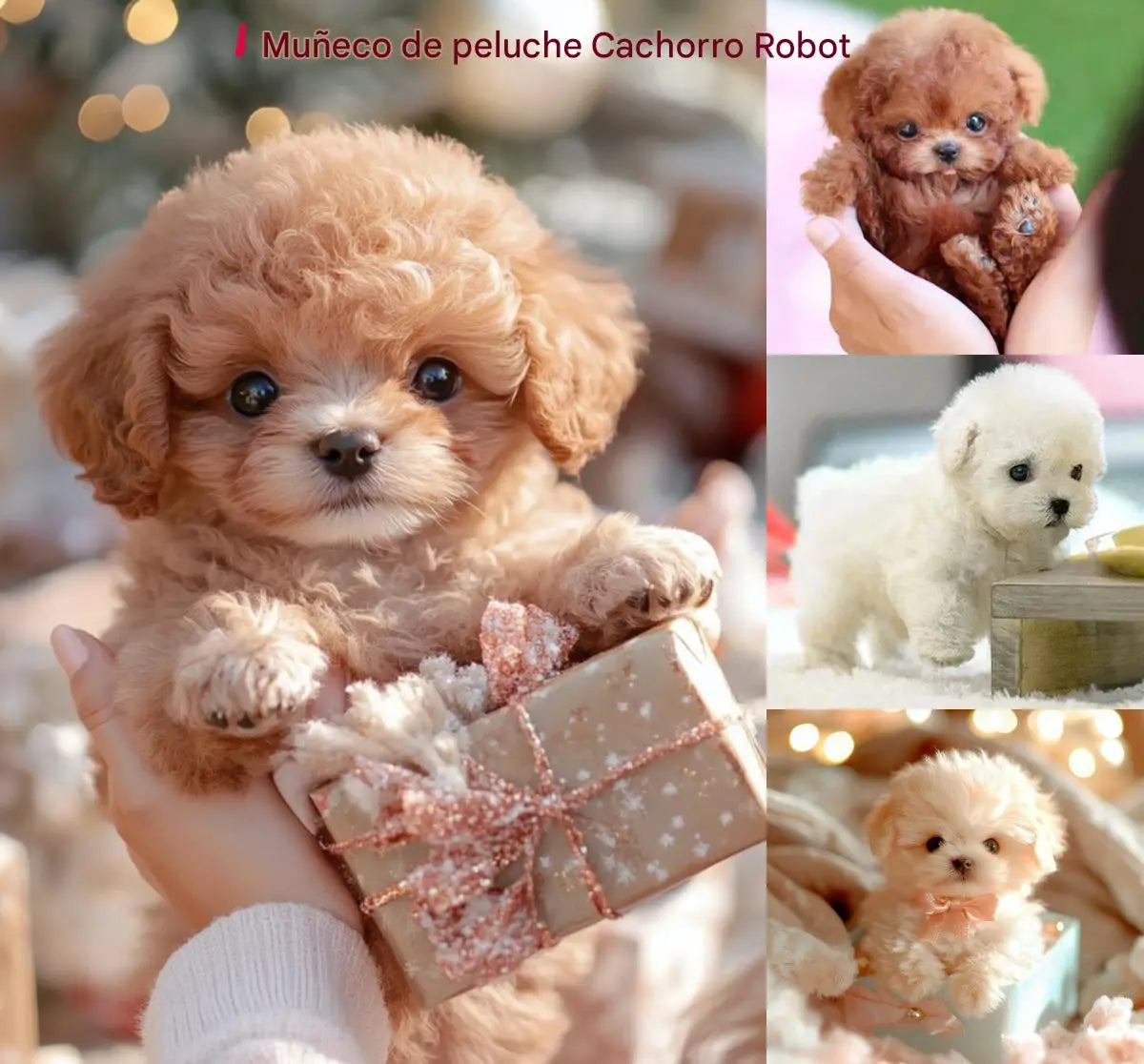 🐶Desconto - 🔥Pelúcia Puppy My Robot