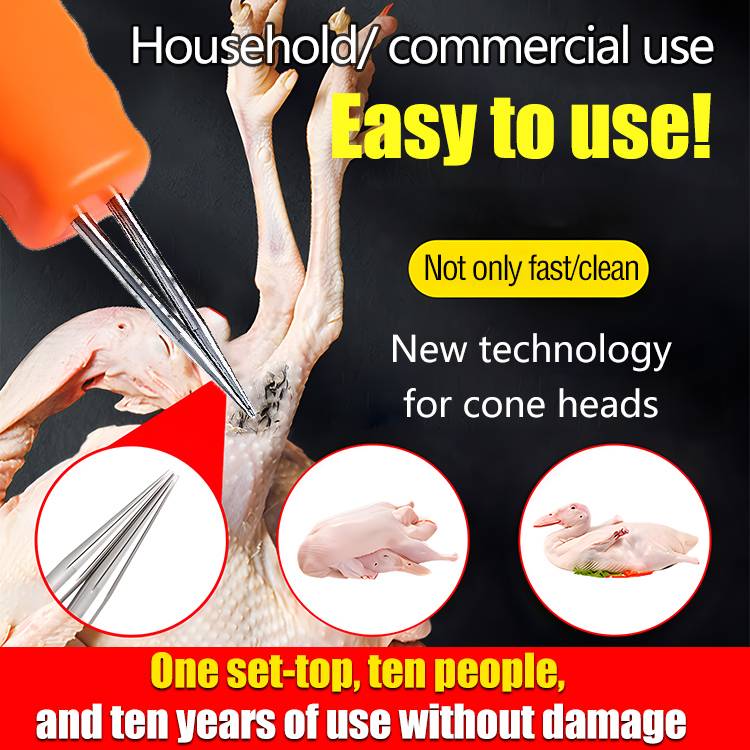 🦆Removedor rápido de pelos de aves elétrico