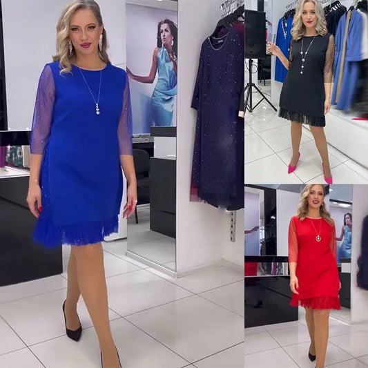 S-5XL❤️Novo vestido elegante para a primavera de 2025