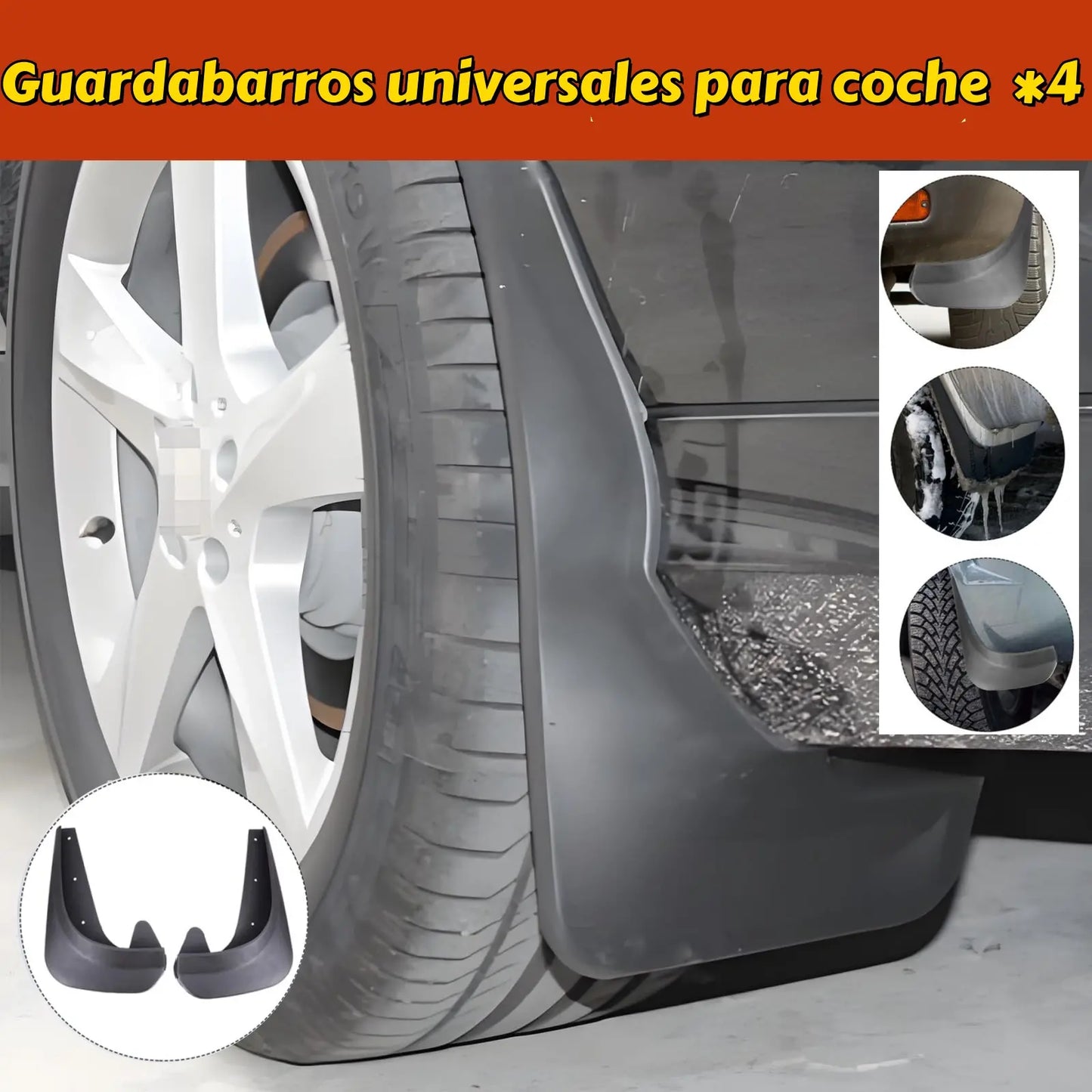 🚗🚗【Compre 2, leve 2 grátis】Guarda-lamas universais para automóveis