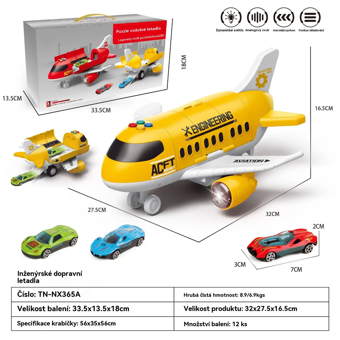 ✈️Modelo de avião em liga metálica simulada --🎁O melhor presente