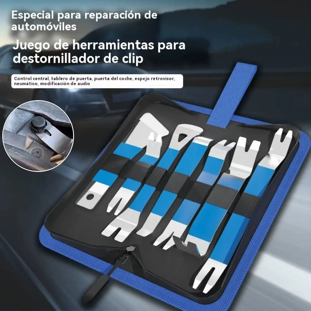 🔥Kit de ferramentas para remoção de clipes interiores de automóveis em aço inoxidável
