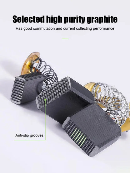 🧰🧰Spazzole di carbone per elettroutensili, smerigliatrici angolari, martelli elettrici, trapani elettrici, macchine da taglio e trapani manuali.