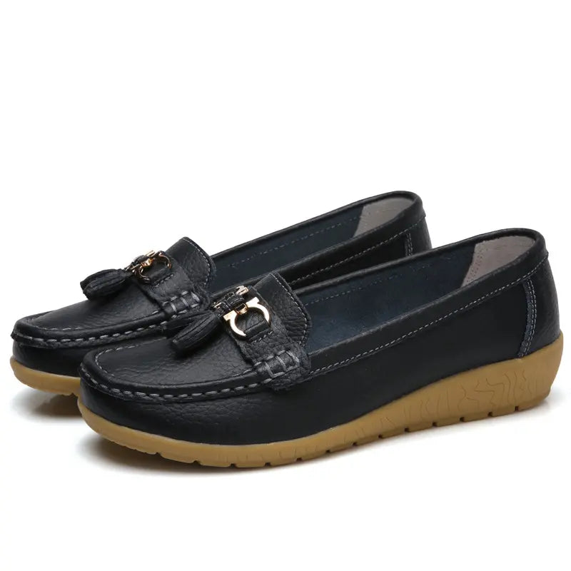 【Acquista 1 e ricevi 1 gratis】【35-44】Scarpe casual in pelle da donna alla moda 2025