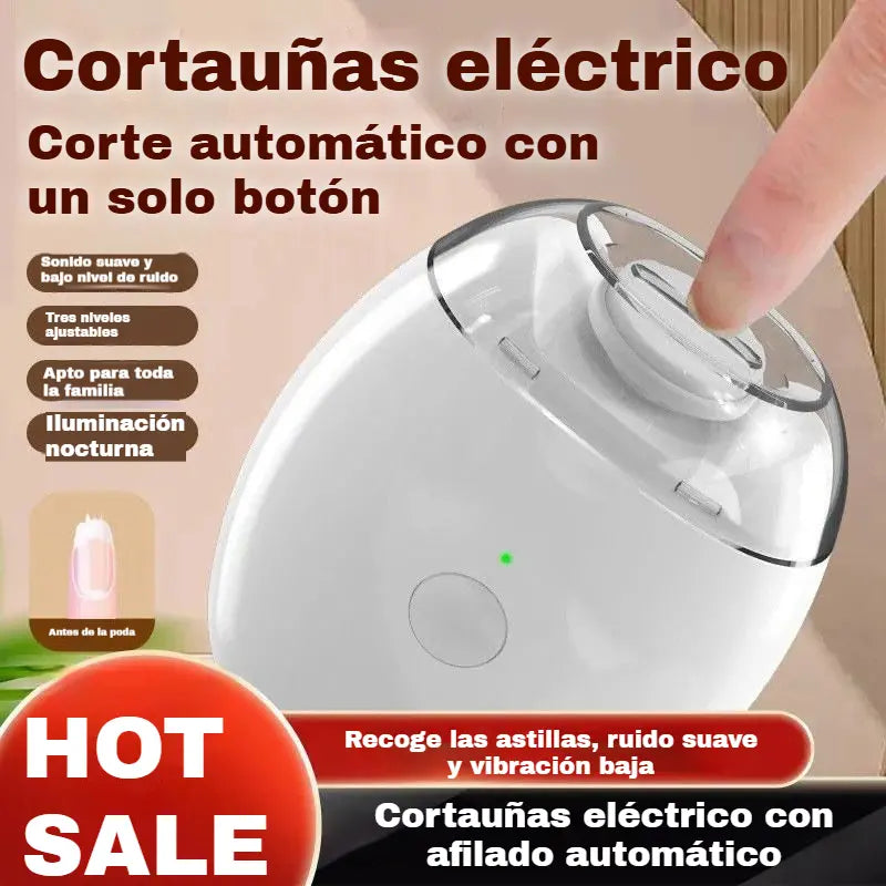 💅✨ Lixa de Unhas Automática 1, cuidado seguro e suave das unhas 👶🔧