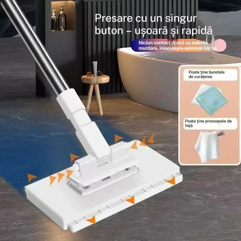 🏠Esfregona multifuncional, mini esfregona doméstica para limpeza de fendas de portas e janelas