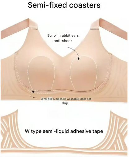 😍【Confezione da 4】Reggiseno modellante senza cuciture❤️【40-95 kg】