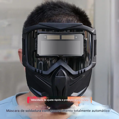 🔥Casco per saldatura auto-oscurante integrale