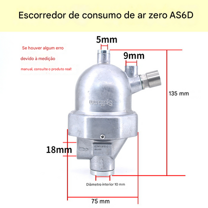 🧰Drenagem automática do depósito de ar e do compressor de ar.