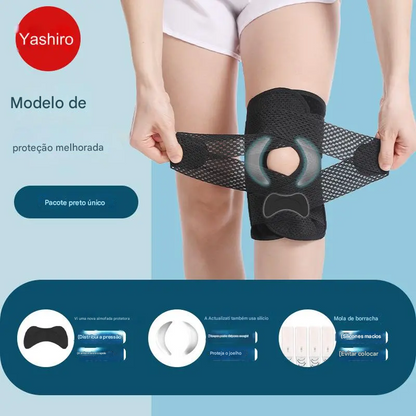 🦵【2 pezzi 1 paio】 Ginocchiere a doppia molla, adatte per corsa, ciclismo, gioco con palla e altri sport