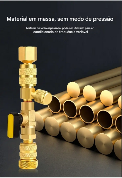 Strumenti per la rimozione, la riparazione e la sostituzione del nucleo delle valvole dell'aria condizionata per autoveicoli/residenziali
