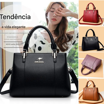 【🔥Promozione】2025 Nuova borsa a tracolla da donna in vera pelle, grande capacità e alla moda
