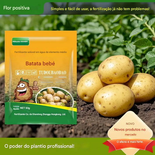 💥Super concentrato💥【5/10/20 sacchetti】"Magic Potato" Fertilizzante fogliare solubile per patate, arachidi, patate dolci, ravanelli, taro e cipolle: stimola le radici e aumenta le rese.