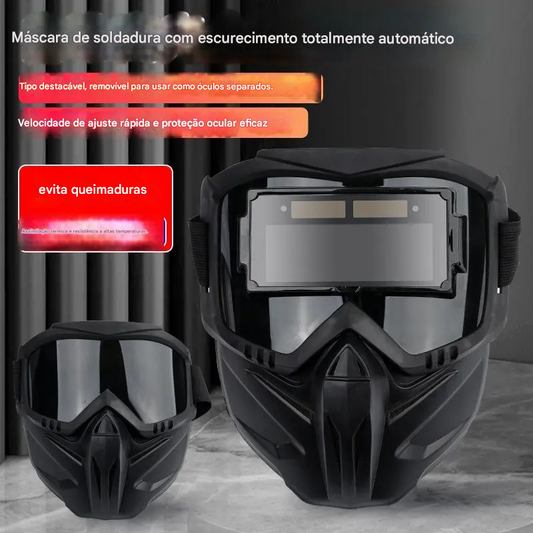 🔥Casco per saldatura auto-oscurante integrale